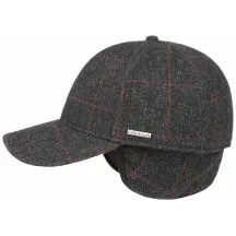 Stetson Shelby Navy Cap with Woolrich Ear Flaps - buy cap Reference: 3825 | Chapellerie Traclet