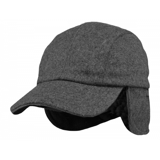 Baseball Cap Active Ear Flaps Grey - Barts
