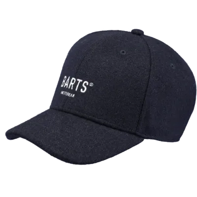 Dieter Navy Blue Wool Cap - Barts Reference: 8396 | Traclet Hat Shop