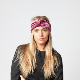 Easy Headband Velvet Velvet Headband Old Pink Barts