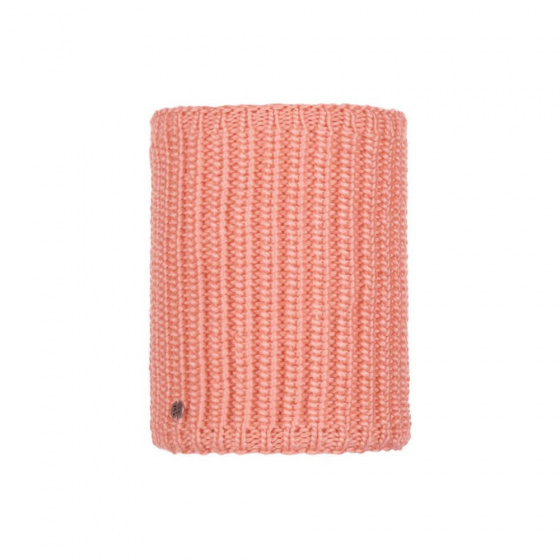 Snood Knitted Polaire Orange - Buff Snood Knitted Polaire Orange - Buff
