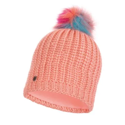 Bonnet Knitted Dnia polaire Orange - Buff Reference : 3187 | Chapellerie Traclet