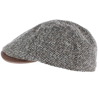 Memphis brown heather cap Reference: 1595 | Chapellerie Traclet