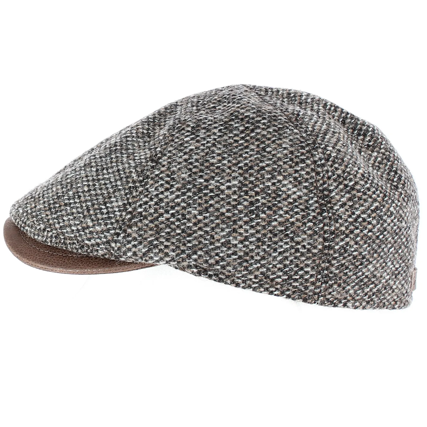 Memphis brown heather cap Reference: 1595 | Chapellerie Traclet