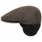 Brown Kent Ear Flap Cap - Stetson