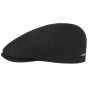 Oakland Flat Cap Black -Stetson