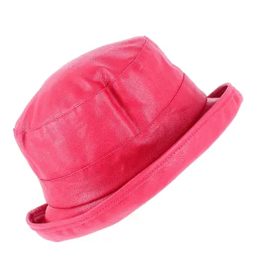 Chapeau Cloche de pluie Suzanne Rouge - CRAMBES  Reference : 2224 | Chapellerie Traclet