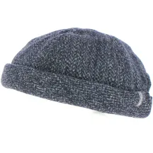 Bonnet Docker Brice chiné Bleu - Traclet Reference : 3515 | Chapellerie Traclet