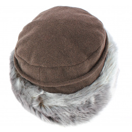 TOQUE CHAMONIX WHITE FUR