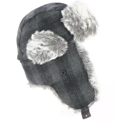 Sherpa Trapper Hat Faux Fur - Result Headwear Reference: 2977 | Traclet Hat Shop