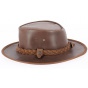 Winton Leather Traveller Hat - Aussie Apparel