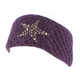 Women's Headband Xandra Met Plum - Eisbär