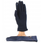 Women's Navy Jacqueline Touchscreen Gloves - Traclet
