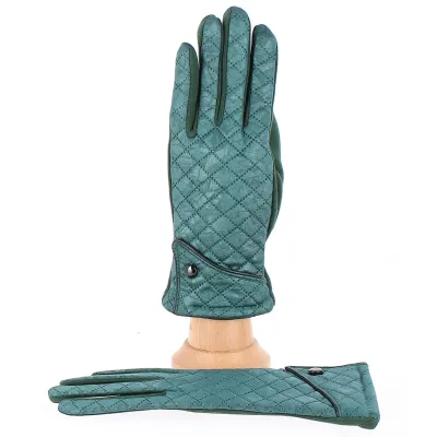 Gants Jacqueline Tactiles Femme Gants Jacqueline Tactiles Femme vert - Traclet- Traclet Reference : 8450 | Chapellerie Traclet
