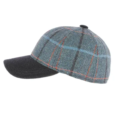 Casquette Baseball Biziat Laine Bleu -Crambes Reference : 4972 | Chapellerie Traclet