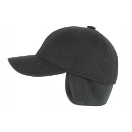 Black Gang Ear Warmer Cap - Crambes