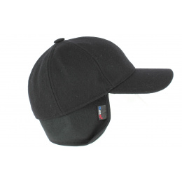 Casquette Gang Cache-Oreilles Noir - Crambes