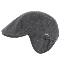 Jackson Flat Cap with ear flaps Wool - Göttmann Reference: 3481 | Chapellerie Traclet