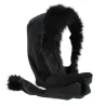 Capuche Jacqueline polaire Noir - Traclet