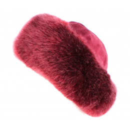 Chaponik Leather & Faux Fur Beanie - Traclet