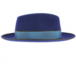 Chapeau Fédora Bleu Roi- Fléchet