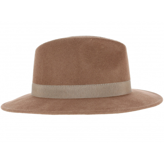 Chapeau Traveller Milann Feutre Laine Camel - Traclet  Chapeau Traveller Milann Feutre Laine Camel - Traclet