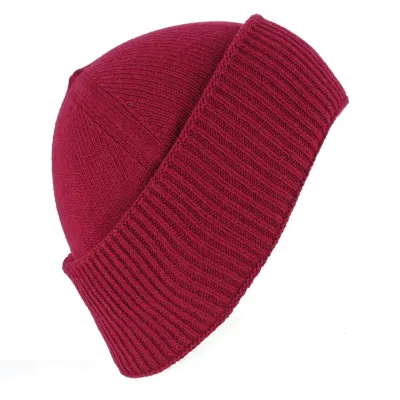 Wool Cousteau Beanie - Red - Traclet Shop Reference: 6323 | Traclet Hat Shop