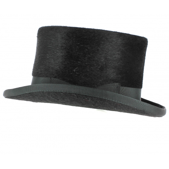 Black Melusine Top Hat - Fléchet