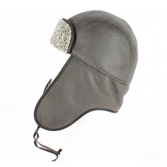 Lindberg Brown Fur Hat - Crambes Lindberg Brown Fur Hat - Crambes