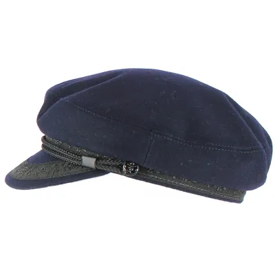 Casquette Marine Saint Malot Marine Laine - Traclet