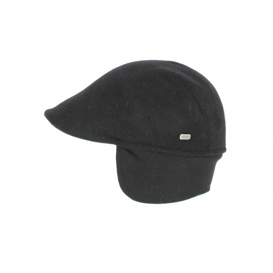 Polo cap earflap Black - Crambes