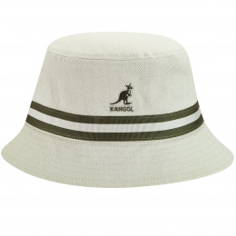 Bob Stripe Lahinch Coton Blanc - Kangol