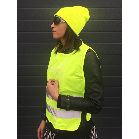 French Yellow Long Beanie - Traclet