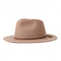 Wesley Fedora Sand Wool Felt Hat - Brixton