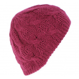 Angora Apollonia Plum Cap - Traclet
