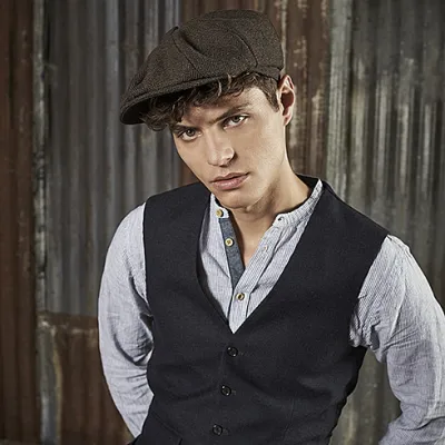 Arnold large chevron gatsby cap - buy titi parisien cap - men's cap Reference: 2960 | Chapellerie Traclet