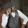 Casquette Arthur chevron gris - Traclet Reference : 4566 | Chapellerie Traclet