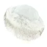 toque femme fourrure blanche - achat toque femme Reference : 2420 | Chapellerie Traclet