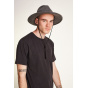 Traveller Field Hat Felt Wool Anthracite - Brixton