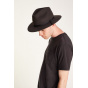 Coleman Fedora Hat Washed Black - Brixton