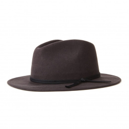 Chapeau Coleman Fedora Noir Délavé- Brixton