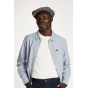 Ollie Grey/White Flat Cap - Brixton
