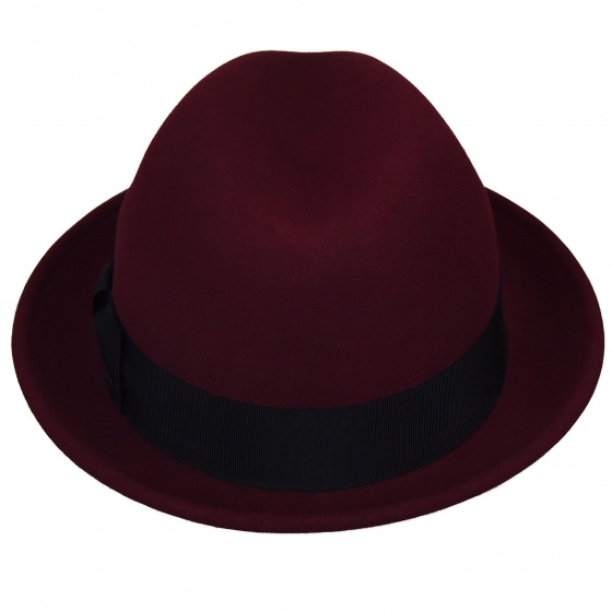 Chapeau Trilby Tino Bordeaux - Bailey
