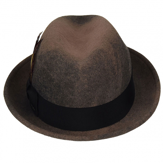 Chapeau Trilby Tino Taupe - Bailey