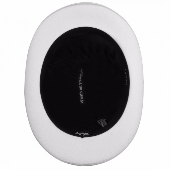 Chapeau Derby Melon Blanc - Bailey