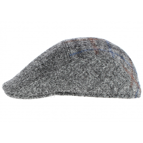 Ascot Cap in Harris Tweed Wool - CRAMBES