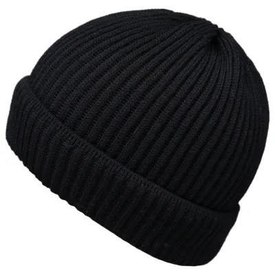 Bonnet en Tricot Ebern Noir- Traclet  Reference : 8482 | Chapellerie Traclet