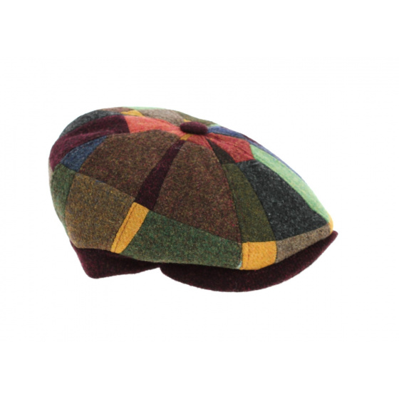 Pantin Wool 8-panel flat cap - Traclet