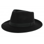 Black Jacson Fedora Hat - Crambes