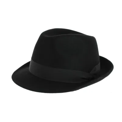 Black Bart Trilby Hat - Crambes Reference: 8608 | Traclet Hat Shop